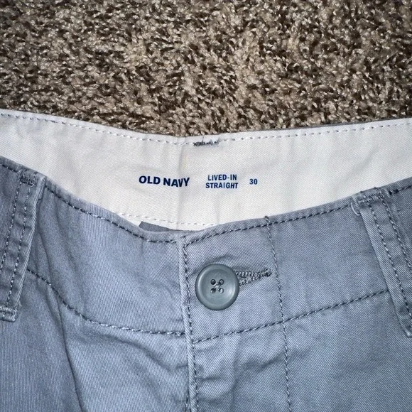 Men Blue and Rust Casual Shorts Set - Picture 3 of 6